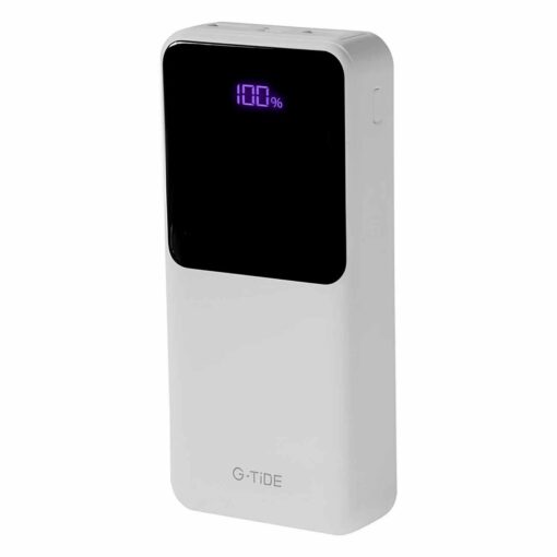 Cargador Portátil G-tide Easy2 De 20 000 Mah, Color Blanco