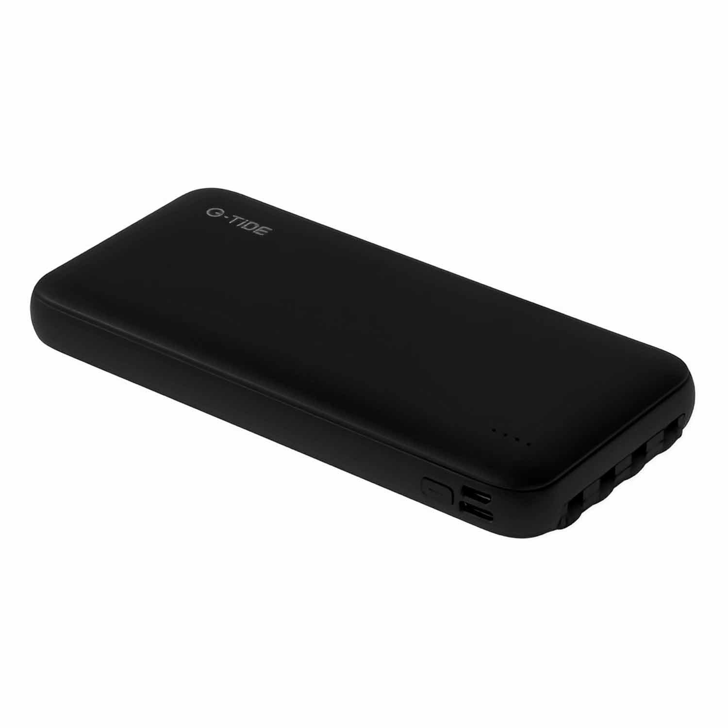 Cargador Portátil G-tide P1 De 10 000 Mah, Color Negro