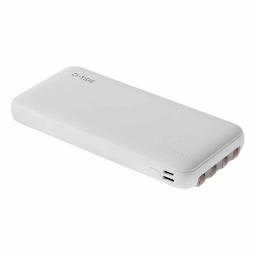 Cargador Portátil G-tide P1 De 10 000 Mah, Color Blanco