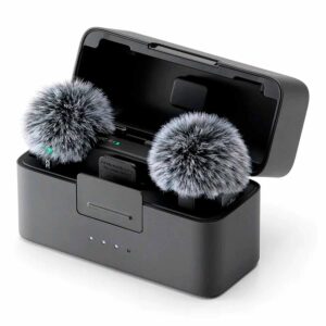 Micrófono De Solapa Dji Mic Mini Usb-c 2 Tx + 1 Rx + Estuche De Carga Inalámbrica Para Teléfono Inteligente - Negro - Imagen 4