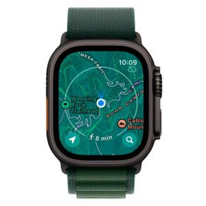 Apple Watch Ultra 2 Mx4q3lw/a Móvil + Gps Cajón De Titán 49 Mm Negro - Alpine Loop Verde - Imagen 4