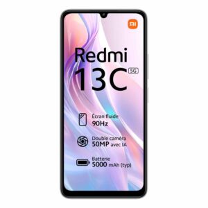 Smartphone Xiaomi Redmi 13c 5g 128gb 6gb Ram Dual Sim Pantalla De 6,74" China - Blanco - Imagen 2