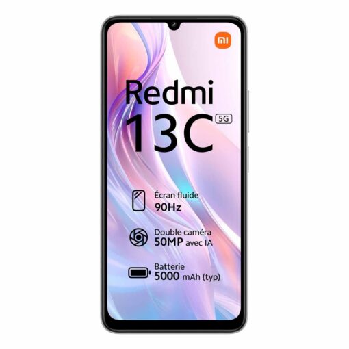 Alternative view of Smartphone Xiaomi Redmi 13c 5g 128gb 6gb Ram Dual Sim Pantalla De 6,74" China - Blanco