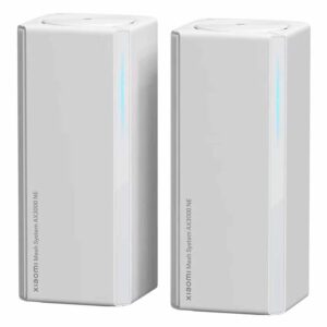 Enrutador Xiaomi Mesh System Ne Dvb4458gl Wifi Dual Band Ax3000 5ghz 2402 Mbps - Blanco (2 Pack)