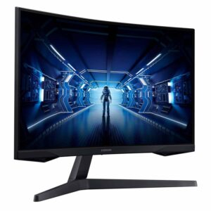 Monitor Curvo Para Juegos Samsung Odyssey G5 Ls32cg552en De 32" Con Resolución Quad Hd Y Hdmi De 165 Hz, Color Negro - Imagen 2