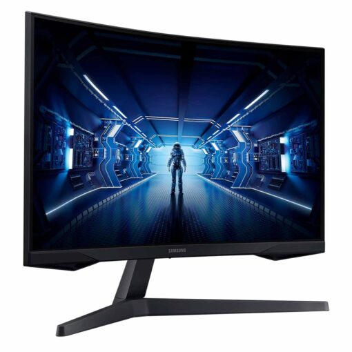 Alternative view of Monitor Curvo Para Juegos Samsung Odyssey G5 Ls32cg552en De 32" Con Resolución Quad Hd Y Hdmi De 165 Hz, Color Negro
