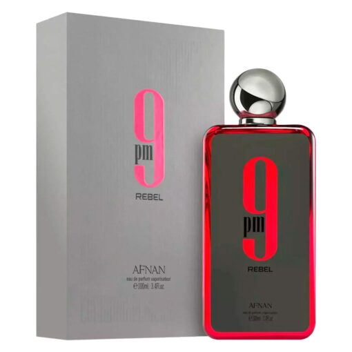 Perfume Afnan 9 Pm Rebel Eau De Parfum Masculino 100ml