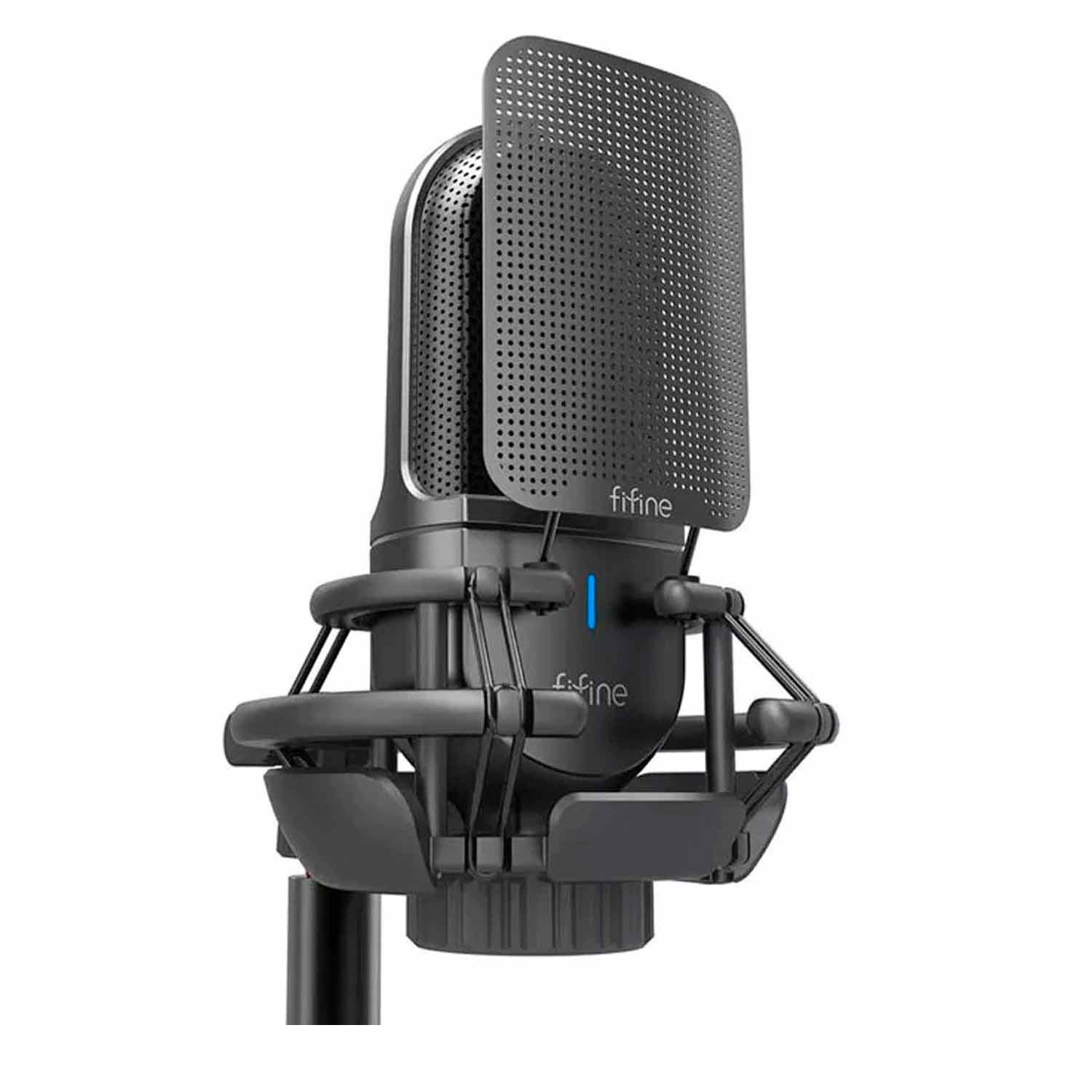 Microfono Condensador Fifine K726 Xlr 15khz - Negro
