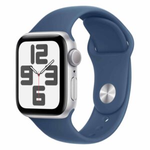 Apple Watch Se 2 2024 Mxed3ll/a Caja De Aluminio 40 Mm Plata - Azul Deportivo M/l