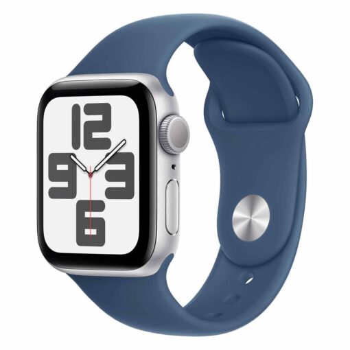 Apple Watch Se 2 2024 Mxed3ll/a Caja De Aluminio 40 Mm Plata - Azul Deportivo M/l
