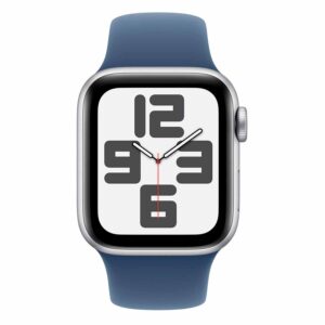 Apple Watch Se 2 2024 Mxed3ll/a Caja De Aluminio 40 Mm Plata - Azul Deportivo M/l - Imagen 2