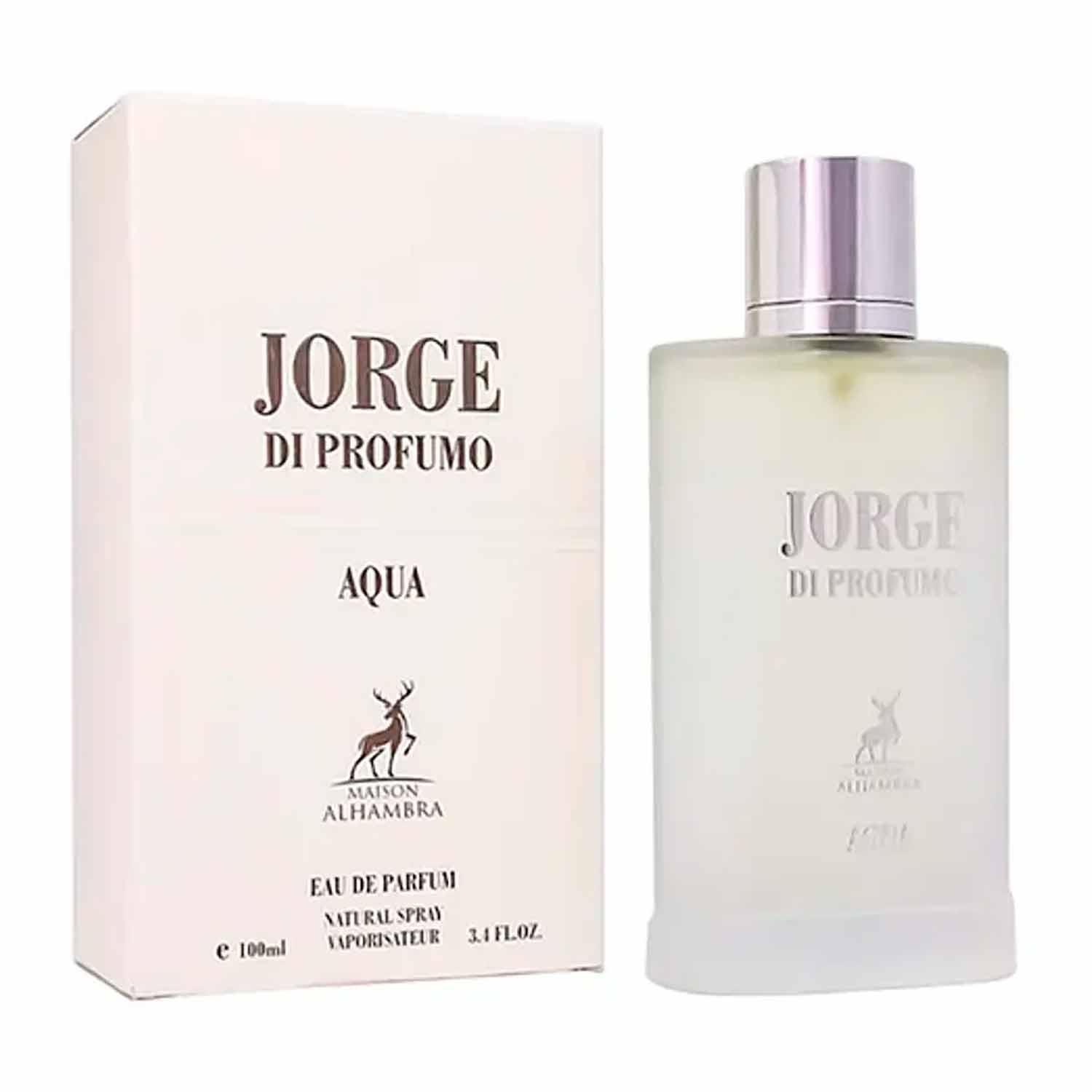 Maison Alhambra Jorge Di Profumo Aqua Eau De Parfum Para Hombre 100 Ml