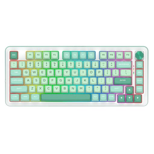 Keyboard Redragon Cyrus Pro K681mg Rgb Layout 75% Sin Cable - Blanco