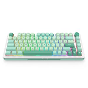 Keyboard Redragon Cyrus Pro K681mg Rgb Layout 75% Sin Cable - Blanco - Imagen 2