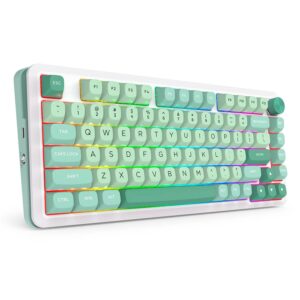 Keyboard Redragon Cyrus Pro K681mg Rgb Layout 75% Sin Cable - Blanco - Imagen 4