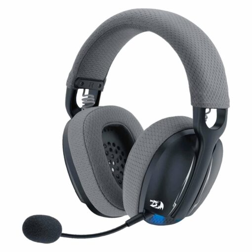 Auriculares Inalámbricos Redragon Skuld Pro H878bg Led - Negro Gris