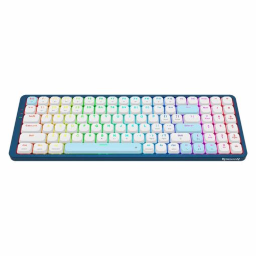 Alternative view of Teclado Inalámbrico Redragon K684wb Rgb Eva Pro - Blanco Azul