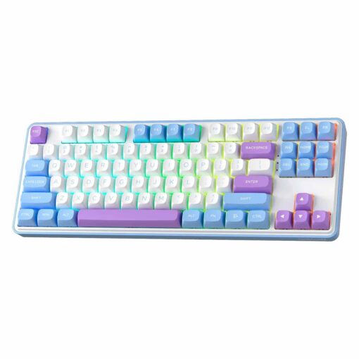 Alternative view of Redragon Star Blade Pro K707wbp Rgb Layout 80% Sin Cable - Blanco
