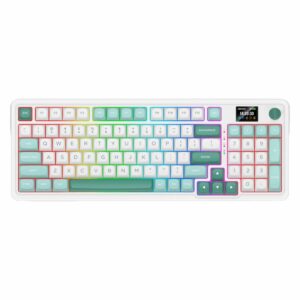 Teclado Redragon Galatin Pro K719wg Rgb - Blanco