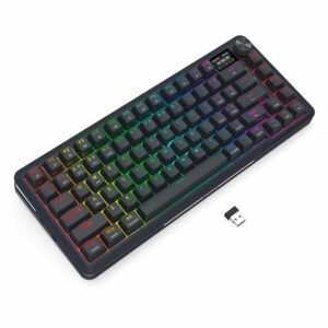 Redragon Flekact Pro K708ak Rgb Teclado Gamer Inalámbrico - Negro - Imagen 4