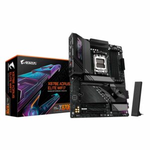 Placa Madre Gigabyte X870e Aorus Elite Wifi 7 Con Conector Ddr5 Am5 Y Chipset Amd X870e Atx