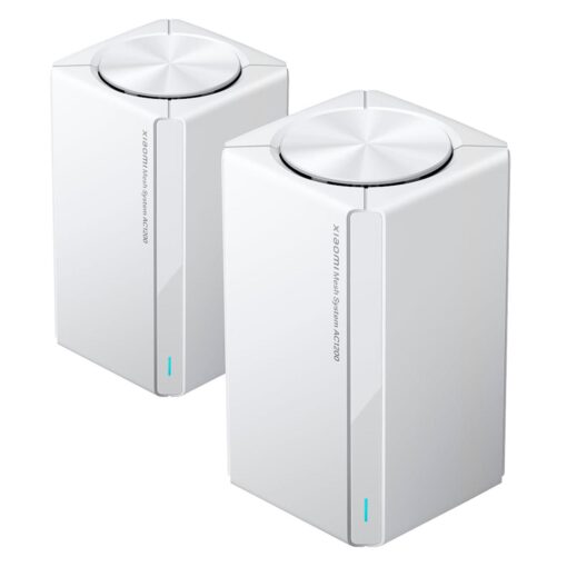 Router Wifi Xiaomi Mesh System De Banda Dual Ac1200 De 5 Ghz Y 867 Mbps, Color Blanco (paquete De 2)