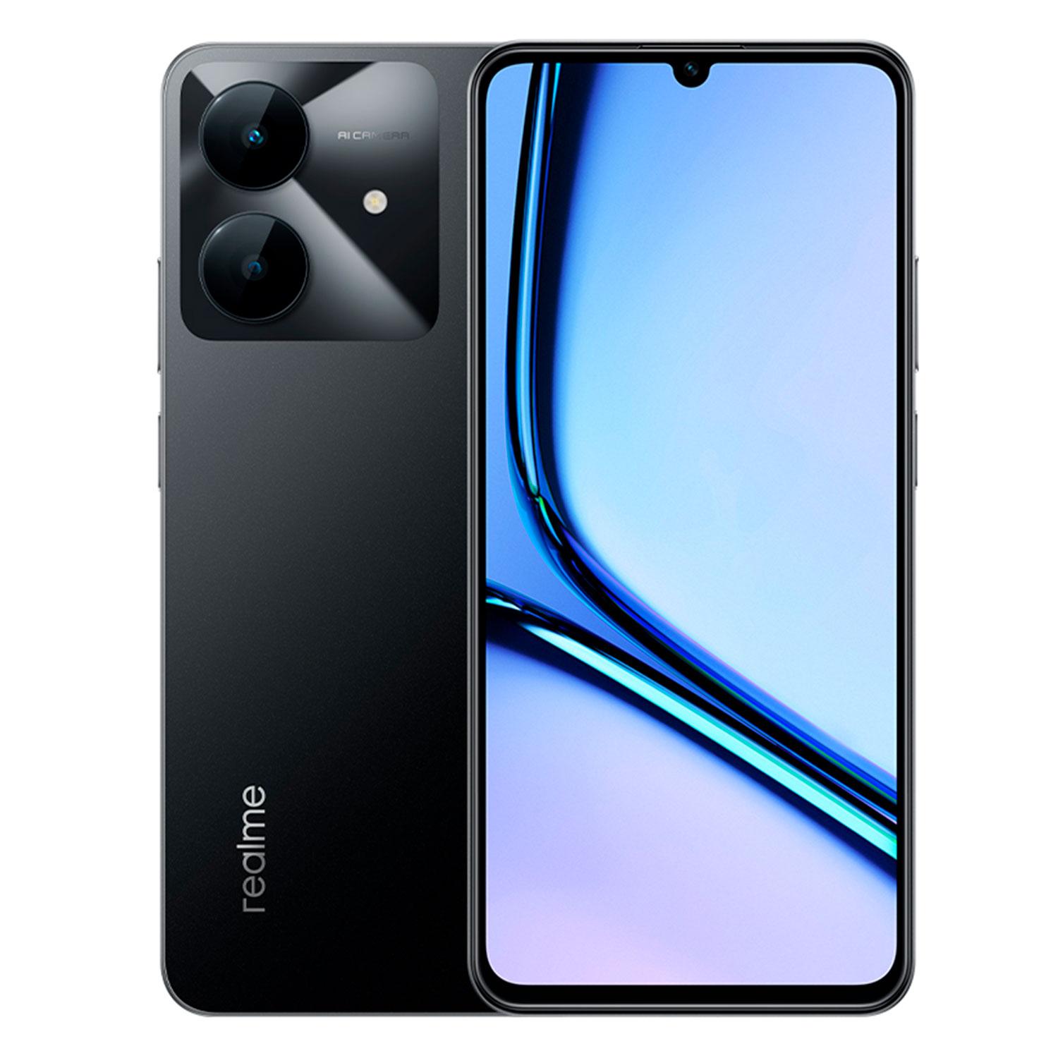 Teléfono Inteligente Realme Note 60x Rmx3938 64 Gb 3 Gb Ram Dual Sim Pantalla De 6,74" - Negro (anatel)