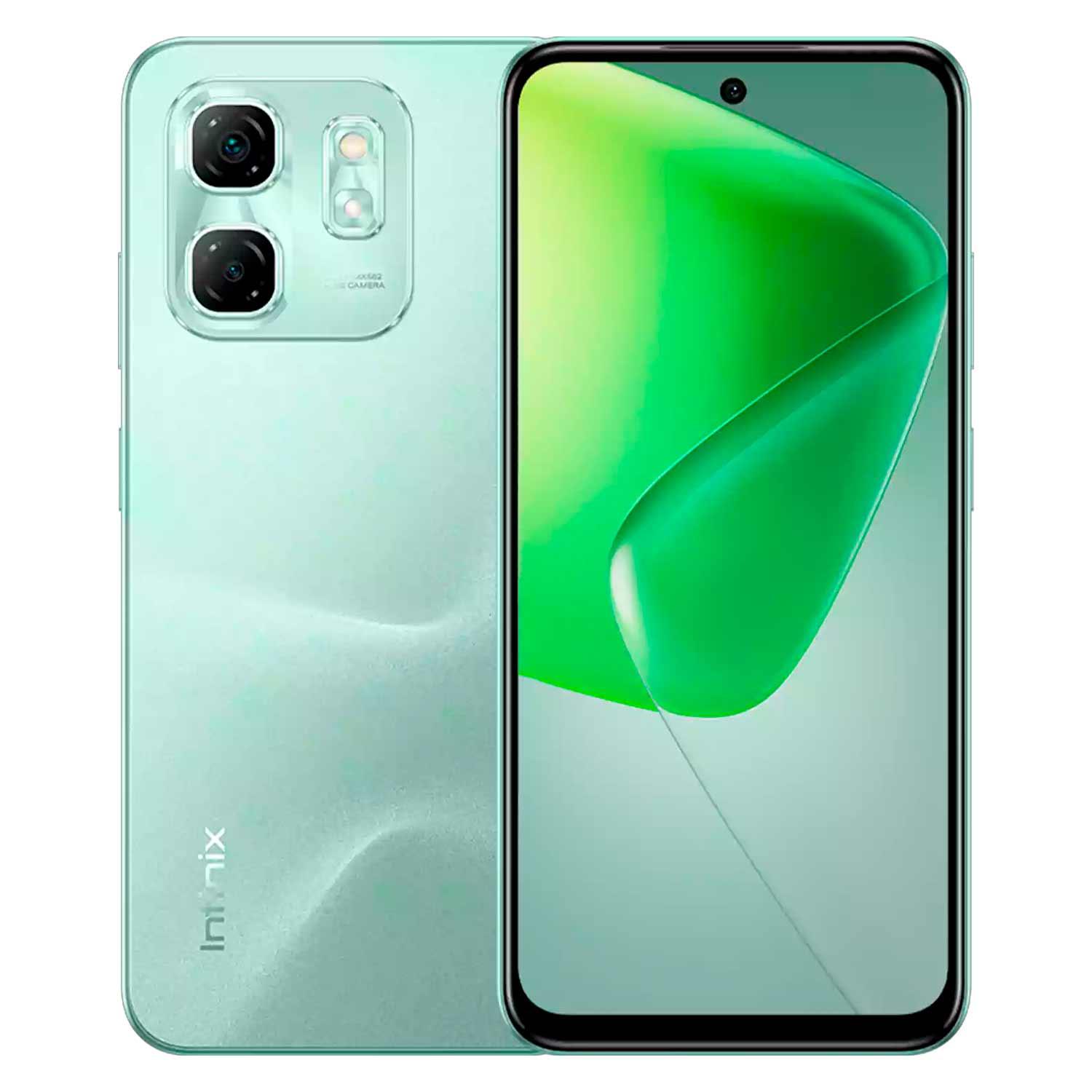Smartphone Infinix Hot 50i X6531b Con Pantalla De 6,7", 128 Gb, 6 Gb De Ram Y Doble Sim, Color Verde