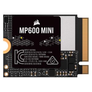 Ssd Corsair Mp600 Mini De 2 Tb Nvme Pcie Gen 4 M.2 - Cssd-f2000gbmp600mnr2