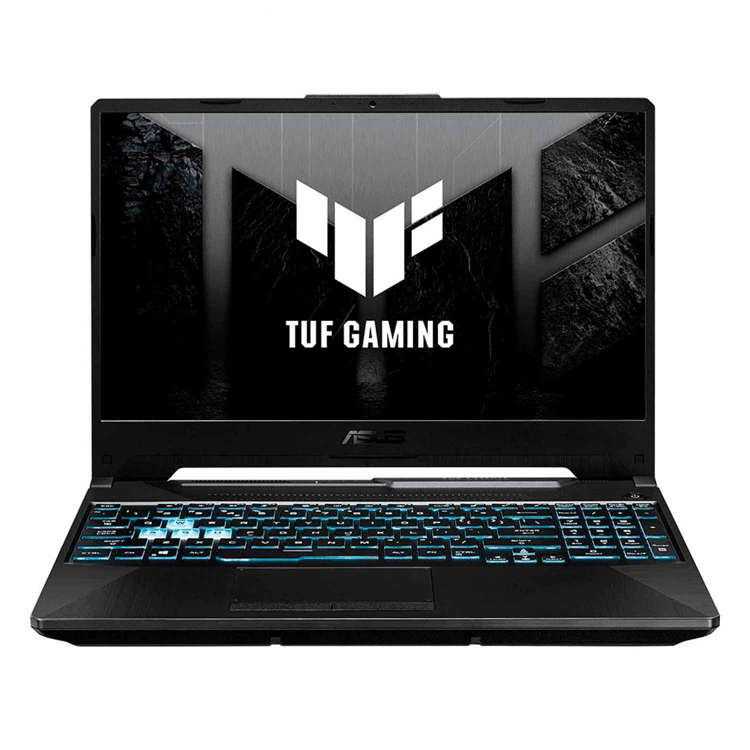 Notebook Para Juegos Asus Tuf Fa506ncr-wh71 De 16" Con Amd Ryzen 7-7435hs, Ssd De 512 Gb, 8 Gb De Ram, Nvidia Geforce Rtx 3050, Color Negro