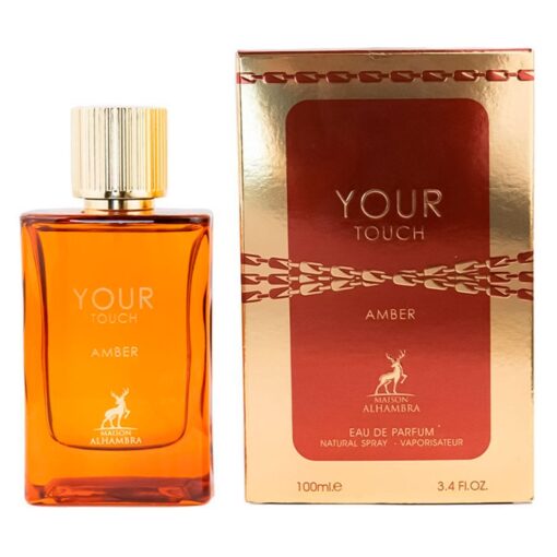 Maison Alhambra Your Touch Amber Eau De Parfum Para Hombre 100 Ml