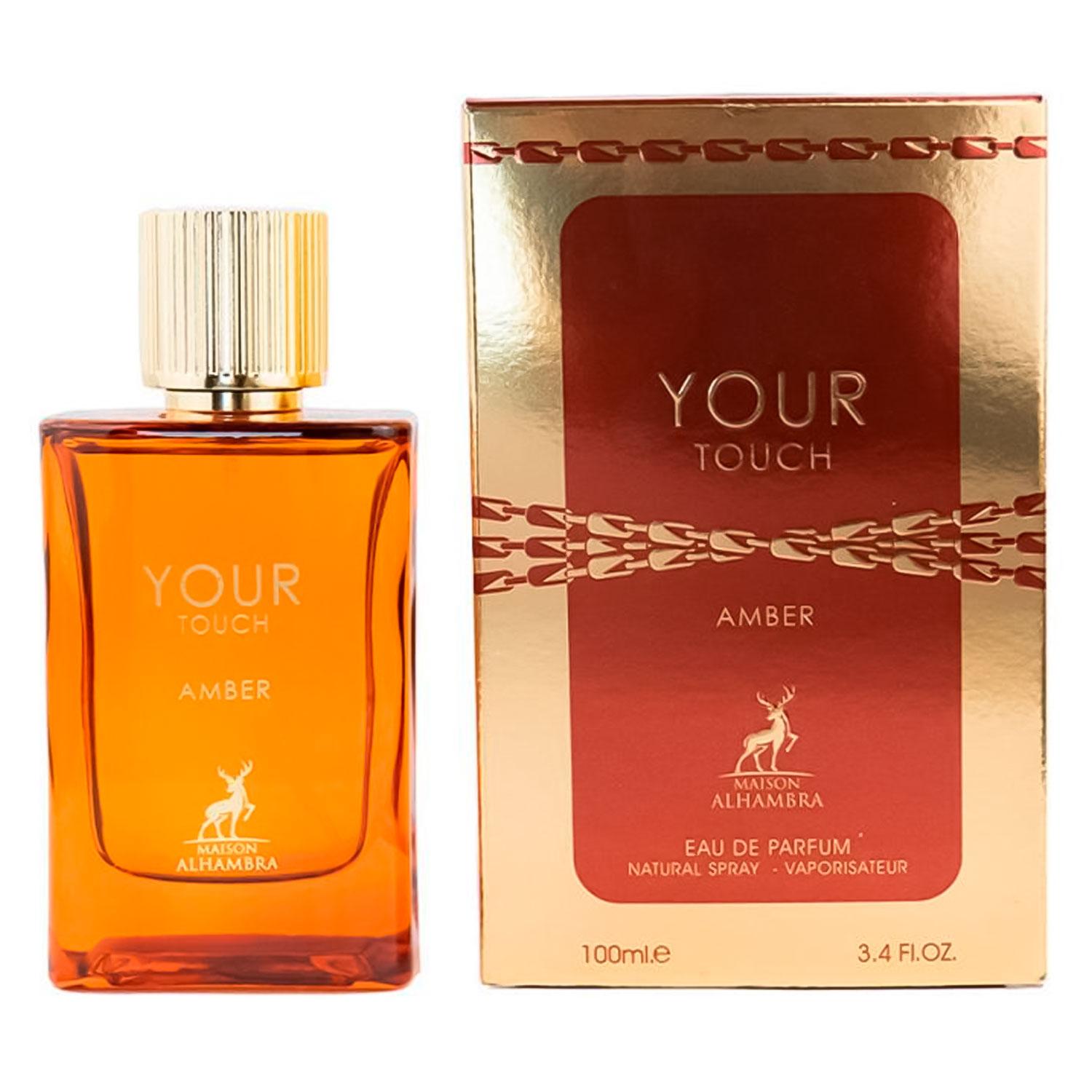 Maison Alhambra Your Touch Amber Eau De Parfum Para Hombre 100 Ml