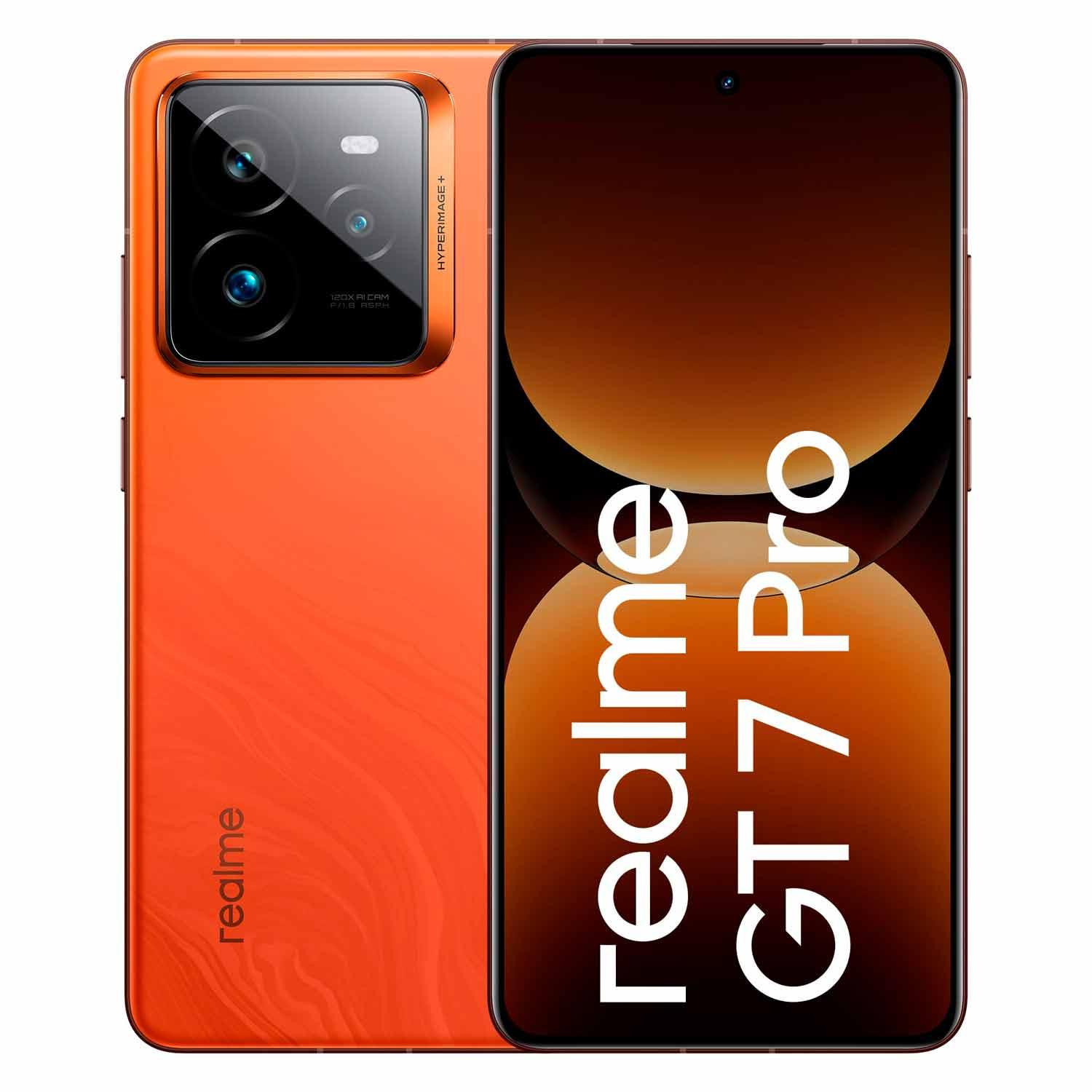 Smartphone Realme Gt 7 Pro Rmx5011 512gb 12gb Ram Dual Sim Pantalla 6.78" - Naranja