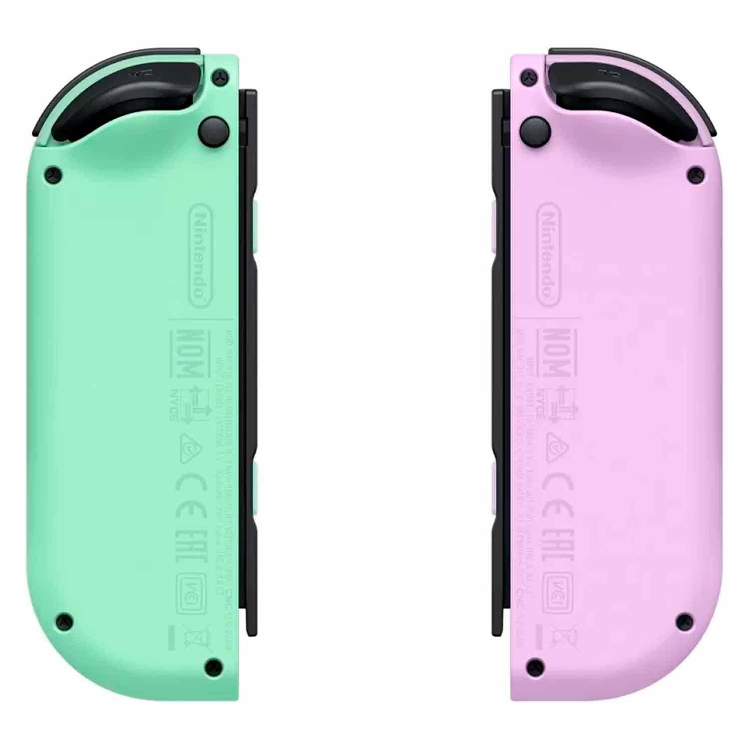 Alternative view of Controle Joy-con + Juego Super Mario Party Para Nintendo Switch L Y R - Morado Pastel Y Verde Pastel