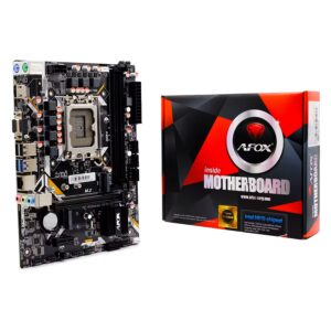 Placa Madre Afox Ih610d4-m5-v4 Ddr4 Lga 1700 Intel H610 Micro Atx