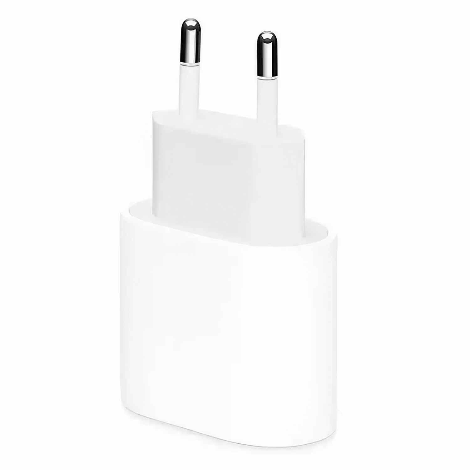 Cargador Usb-c Mhjc3 De 20 W De Apple Para Iphone 16, Color Blanco