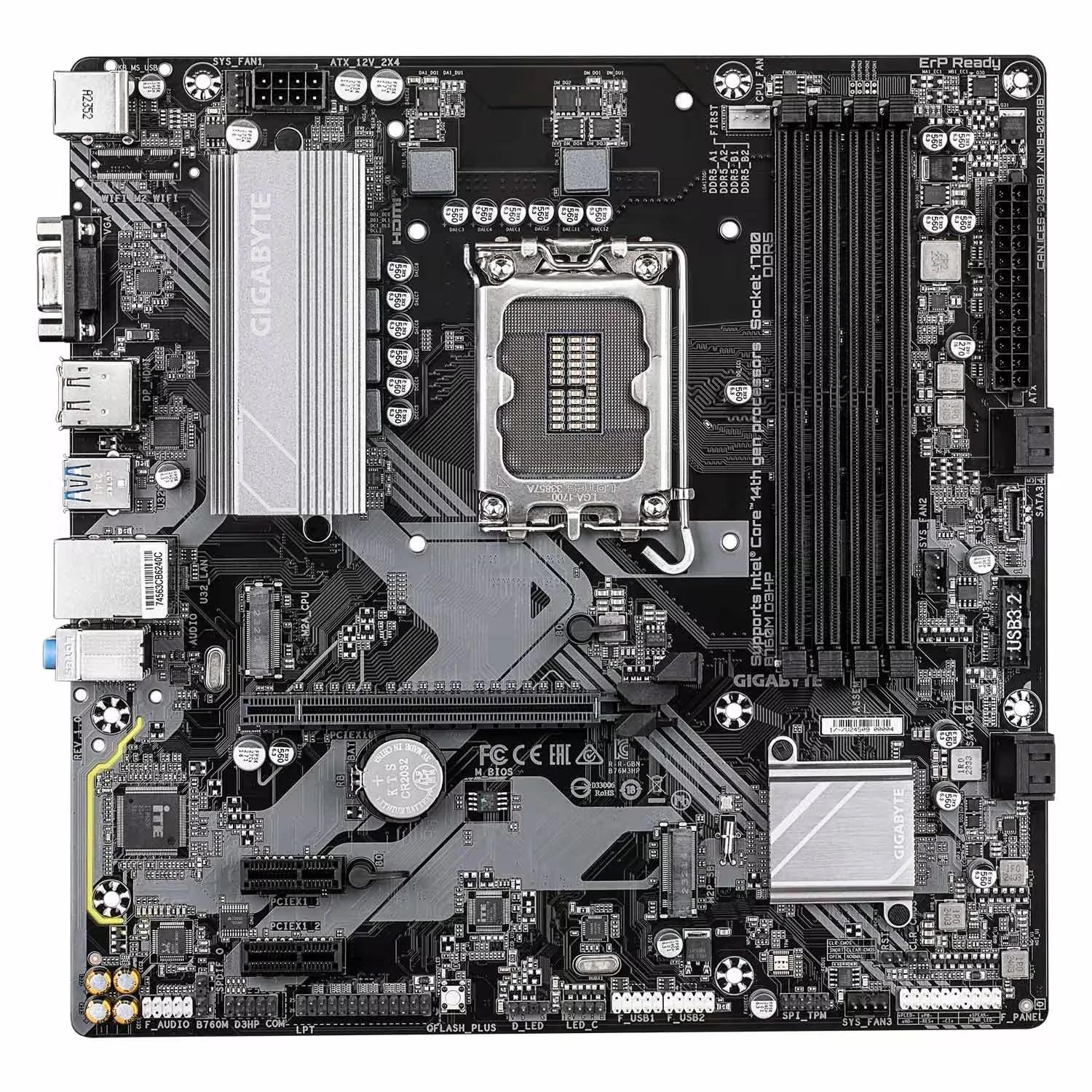 Placa Madre Gigabyte B760m D3hp Ddr4 Socket Lga 1700 Chipset Intel B760 Micro Atx - Imagen 2