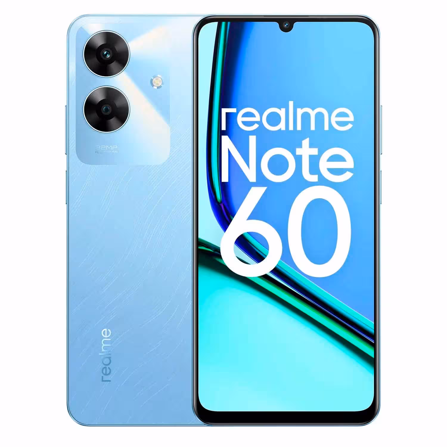 Smartphone Realme Note 60 Rmx3933 256gb 4gb Ram Dual Sim Lte Pantalla 6.74" - Azul (anatel)
