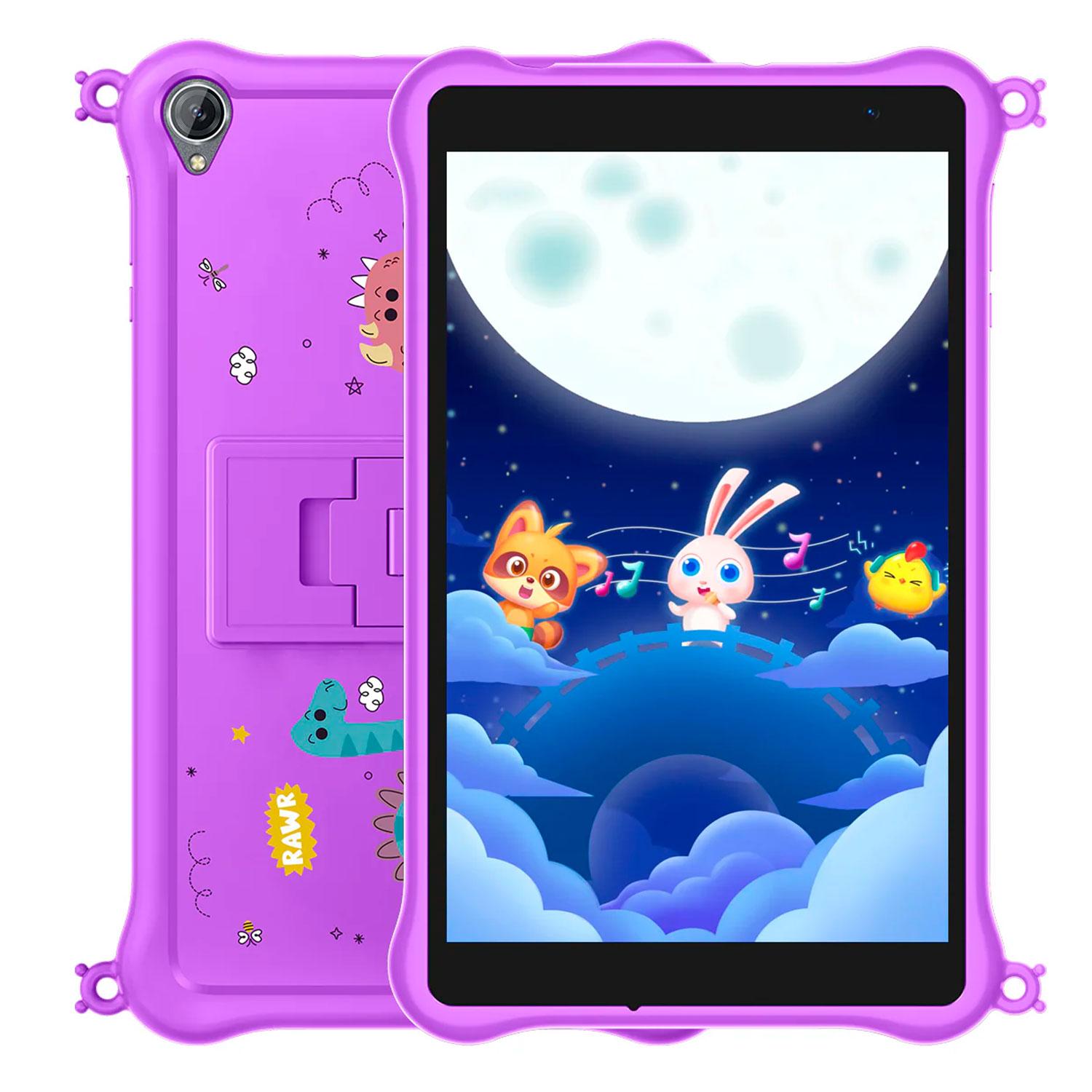 Tableta Para Niños Blackview Tab 50 De 8 Pulgadas, 64 Gb, 3 Gb De Ram, Color Morado