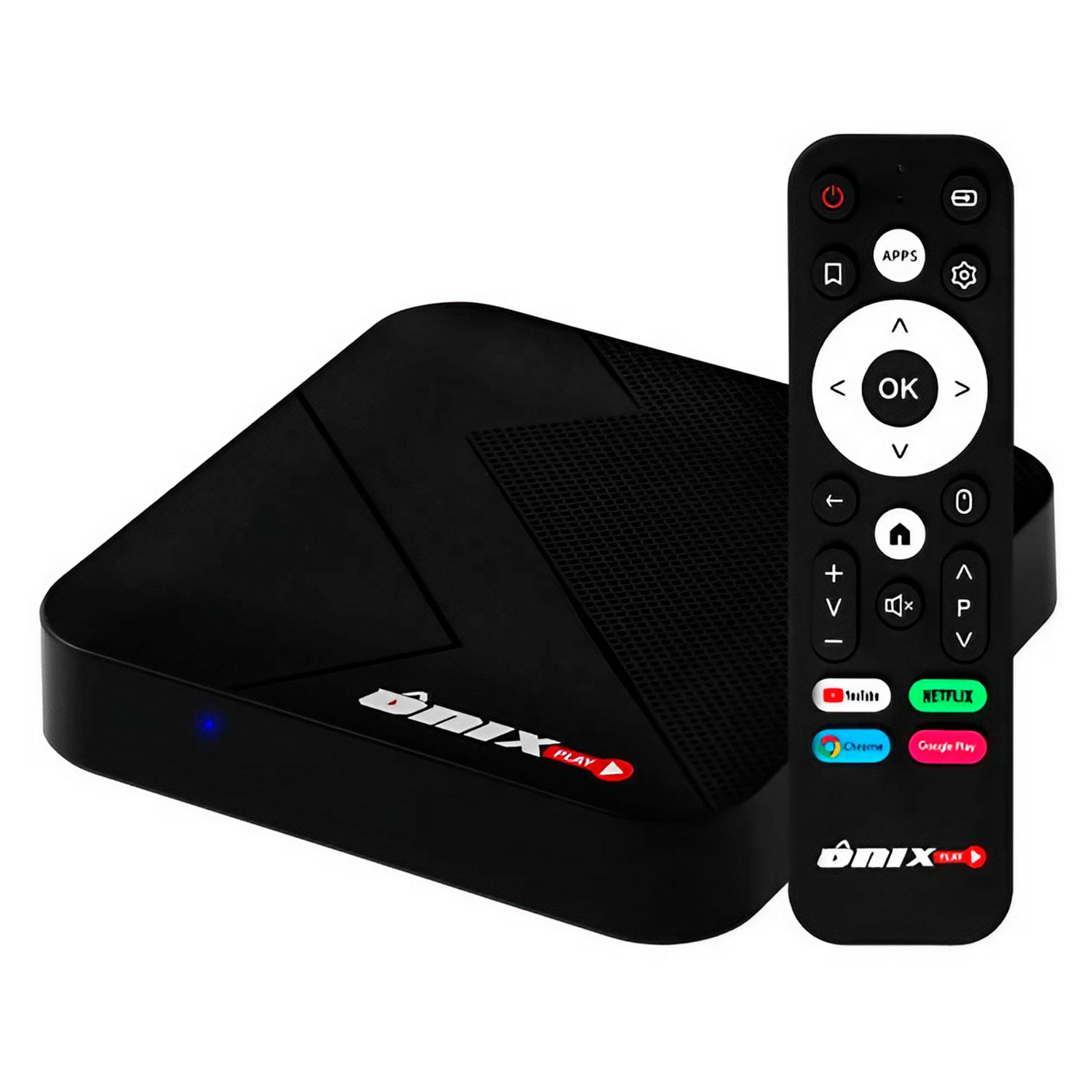 Receptor Wifi Onix Play 8k Ultra Hd 256 Gb 64 Gb Ram - Negro