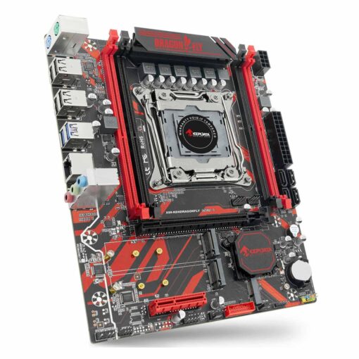 Alternative view of Placa Madre (2011)x99-kdx Dragon Fly Keepdata Giga/2x Nvme/4*chn*d4
