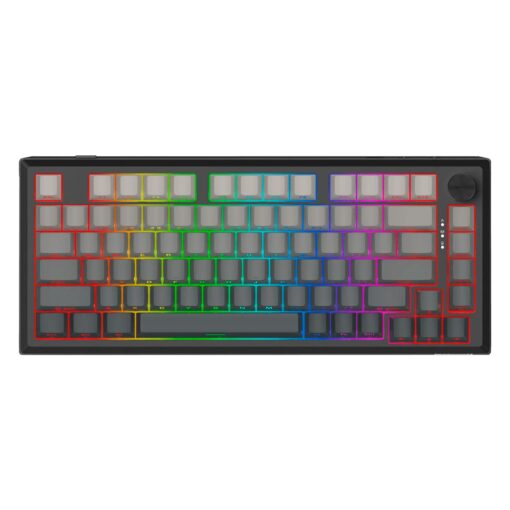 Juego Redragon Penumbra Pro K687gg Rgb Layout 75% Sin Hilo - Negro