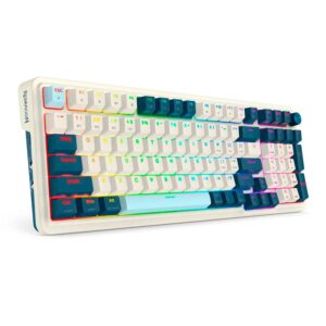 Teclado Gamer Redragon Pro Eisa K686wb Rgb Sin Cable - Blanco - Imagen 3