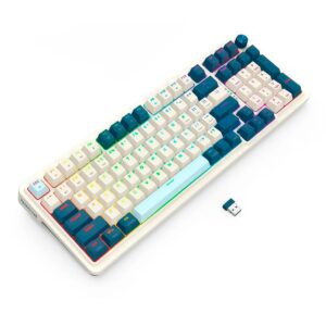 Teclado Gamer Redragon Pro Eisa K686wb Rgb Sin Cable - Blanco - Imagen 5