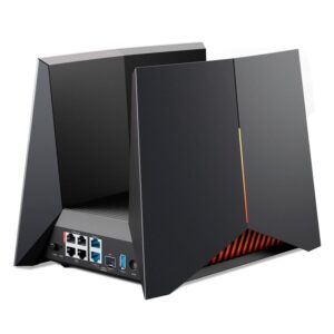 Tp-link Archer Gaming Ge800 Wifi Tribanda Be19000 6 Ghz 11520 Mbps Router - Negro - Imagen 3