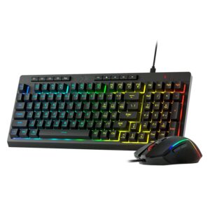 Kit De Jugador Teclado Y Ratón Redragon S141 Rgb Usb - Negro - Imagen 3