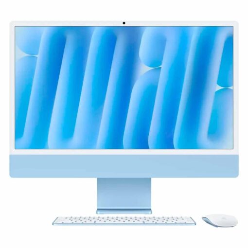 Imac Apple 2024 Mwuf3ll/a M4 16gb 256gb Ssd 24" Pantalla 4.5k - Azul
