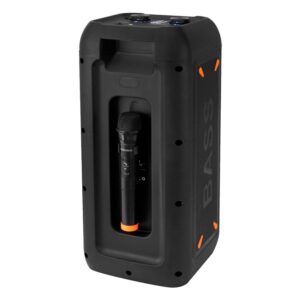 Caja De Sonido Magnavox Mts3104-mo Bluetooth Usb Auxiliar + Micrófono - Negro - Imagen 2