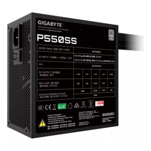 Fuente Atx 550w 80plus Silver Gigabyte Gp-p550ss - Imagen 5