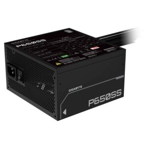 Fuente Gigabyte Gp-p650ss Atx 650w 80 Plus Silver Pfc Activo - Negro - Imagen 4